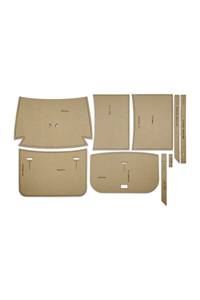 Choice Kraft Paper YOMDID 9PCS Wallet Sewing Pattern Template DIY Handbag Making Kraft Paper Template Handc