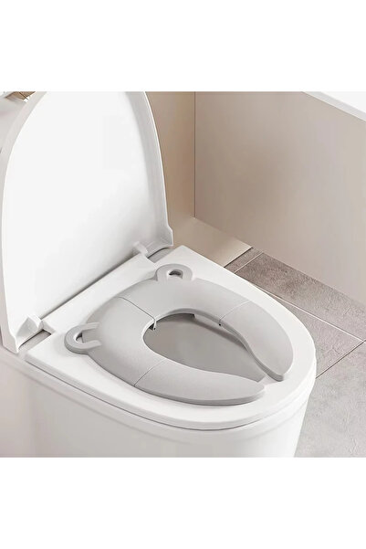 Choice grey Baby Cartoon Travel Outdoor Hotel Toilet Convenient Seating Circle Folding Portable Toilet Chil