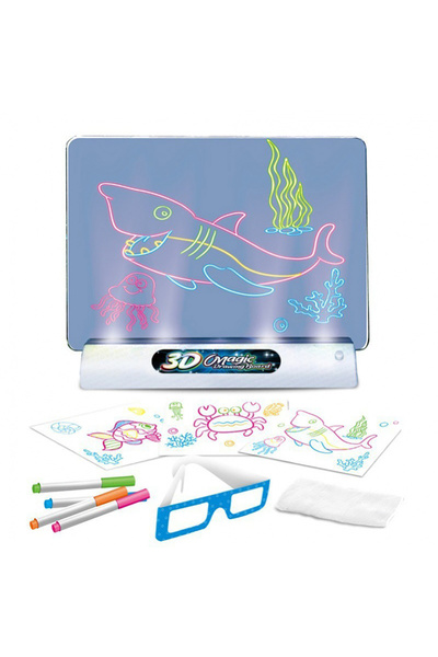 Choice مجموعة واحدة من لوحة الرسم ثلاثية الأبعاد للأطفال، لوحة مضيئة ثلاثية ا...