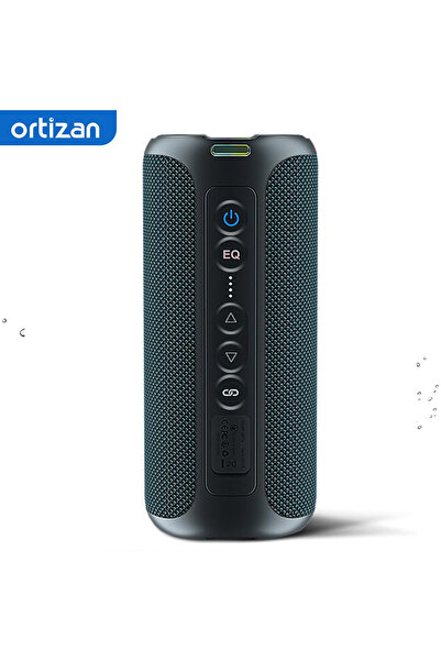 Choice1 مكبرات صوت بلوتوث أورتيزان باللون الأسود الكحلي، مكبر صوت ستيريو لاسل...