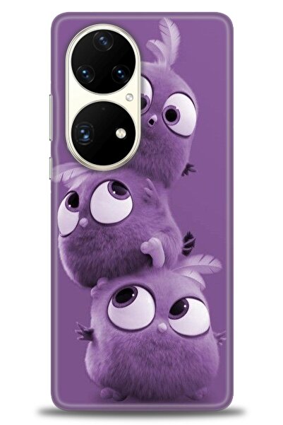 Rulet Aksesuar غطاء متوافق مع هاتف هواوي P50 Pro HD مطبوع - غطاء سيليكون مصمم...