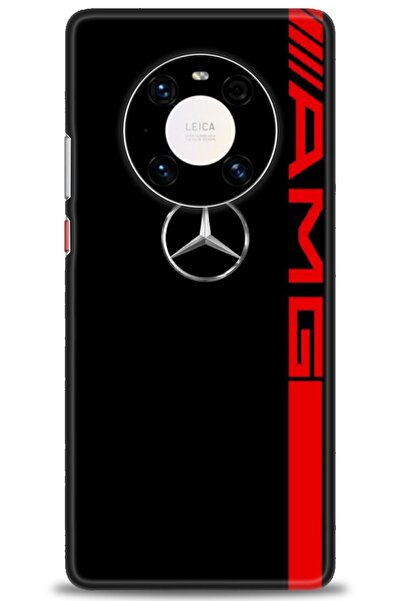 Rulet Aksesuar غطاء متوافق مع هاتف هواوي ميت 40 برو HD مطبوع - غطاء سيليكون م...