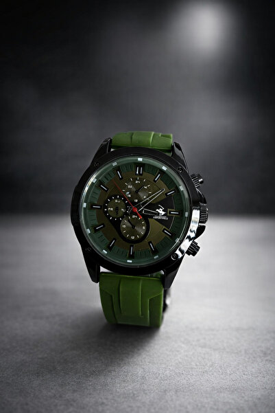 G Sport POLO Lüks Premium Silikon Kayış Erkek Kol Saati