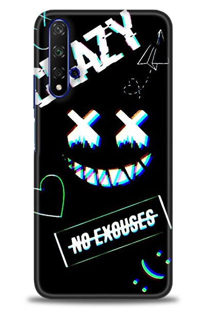 Rulet Aksesuar غطاء متوافق مع هاتف هواوي هونر مطبوع HD - غطاء سيليكون مصمم - 356