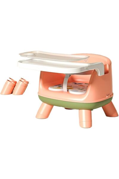 Arabest 4 in 1 Removable Foldable Infant Dining Chair,Adjustable Height,Grows...