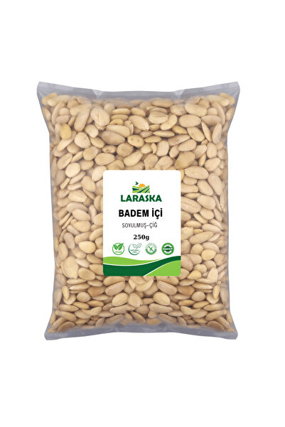 Laraska Badem İçi Soyulmuş Çiğ 250g- Blanched Almonds Raw
