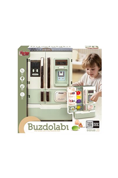 Vardem Aksesuarlı 28 Parça Buzdolabı - Işıklı , Müzikli , Buhar Çıkaran