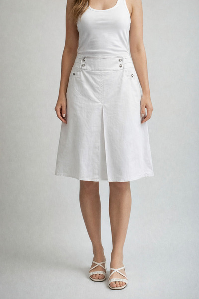 AYHAN Fusta mini cu nasturi Klapa