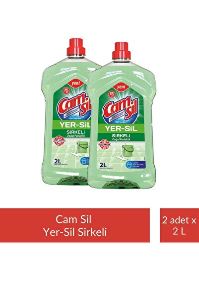 Ernet Camsil Yer-Sil Sirkeli 2 lt x 2 Adet