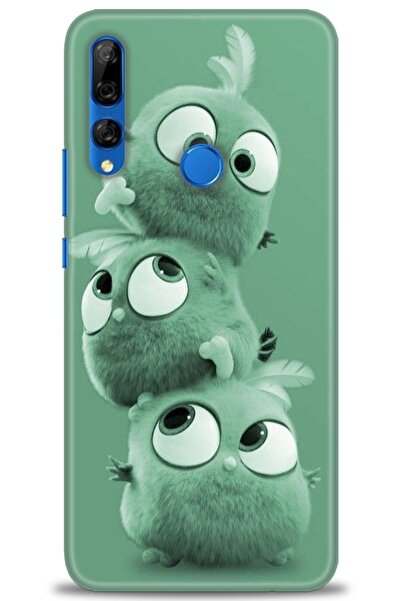 Rulet Aksesuar غطاء متوافق مع هاتف هواوي Y9 برايم 2019 HD مطبوع - غطاء سيليكو...