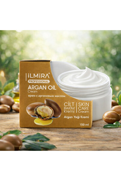 Kozmetik İlmira Professional Argan Yağlı Cilt Kremi 150 ml – Doğal Nemlendirm...