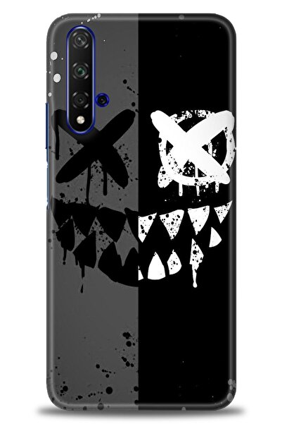 Rulet Aksesuar غطاء متوافق مع هاتف هواوي هونر مطبوع HD - غطاء سيليكون بتصميم ...