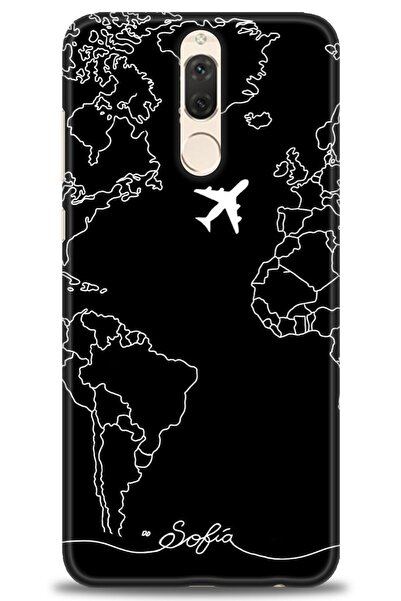 Rulet Aksesuar غطاء متوافق مع هاتف هواوي ميت 10 لايت HD مطبوع - غطاء سيليكون ...