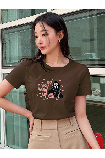 uyguntarz Μπλουζάκι Unisex No You Hung Up με τύπωμα με σχέδιο