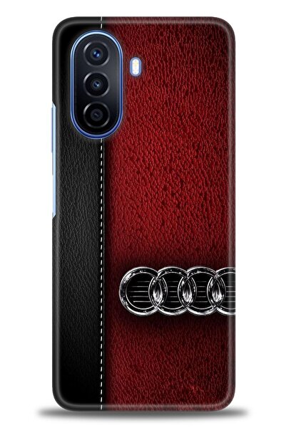 Rulet Aksesuar غطاء متوافق مع هاتف هواوي نوفا Y70 HD مطبوع - غطاء سيليكون مصم...