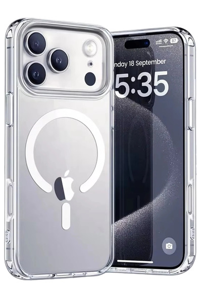 Yesido غطاء Magsafe شفاف لهاتف iPhone 17 Pro Max PC03 Ace