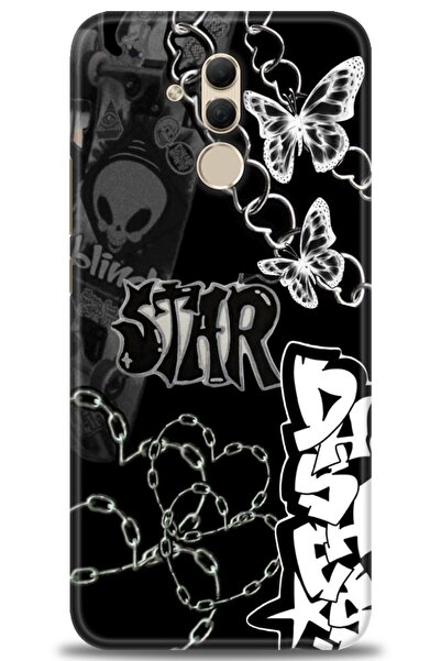 Rulet Aksesuar غطاء متوافق مع هاتف هواوي ميت 20 لايت HD مطبوع - غطاء سيليكون ...