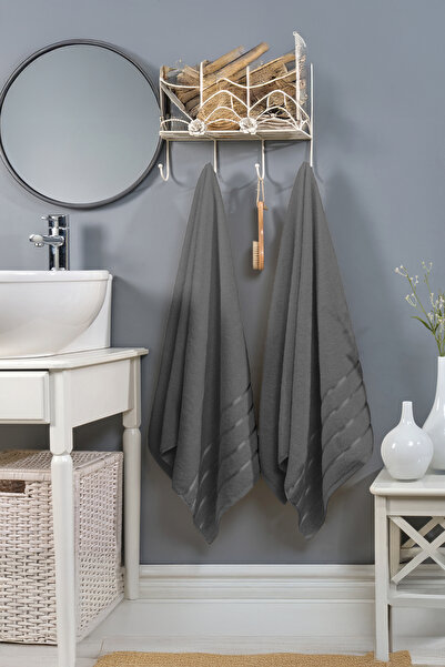 Arte Cotone Premium Double Bath Shower Towel 100% Cotton |   Body Beach Hotel Towel 2 Pieces 70X140 cm