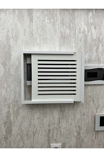 AA AHŞAP Sigorta Saklama Kutusu Dekoratif Elektrik Pano Saklama Kutusu Sürgül...