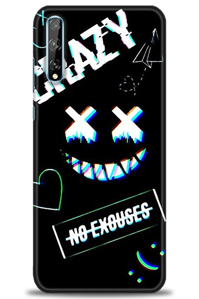 Rulet Aksesuar غطاء متوافق مع هاتف هواوي بي سمارت اس اتش دي مطبوع - غطاء سيلي...