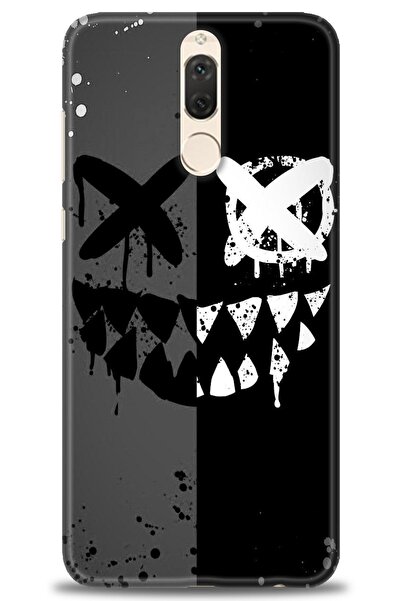 Rulet Aksesuar غطاء متوافق مع هاتف هواوي ميت 10 لايت HD مطبوع - غطاء سيليكون ...