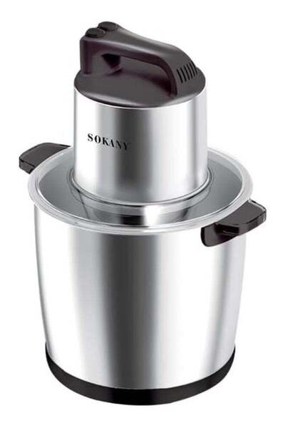 SOKANY Heavy-Duty 10L Stainless Steel Electric Chopper