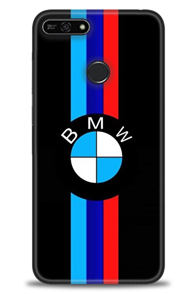 Rulet Aksesuar غطاء متوافق مع هاتف Huawei Honor 7A HD مطبوع - غطاء سيليكون مص...