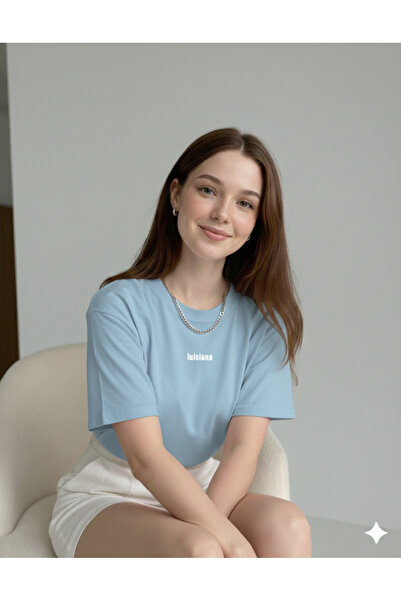 FAVORİST Luisiana Printed Women's Regular Fit Tshirt