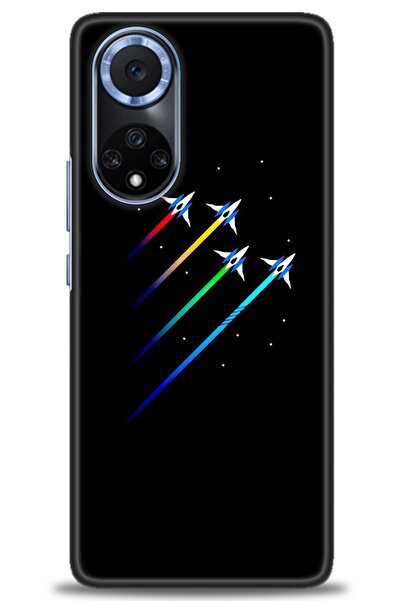 Rulet Aksesuar غطاء متوافق مع هاتف هواوي نوفا مطبوع HD - غطاء سيليكون مصمم - 389