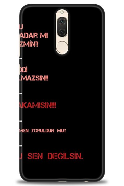 Rulet Aksesuar غطاء متوافق مع هاتف هواوي ميت 10 لايت HD مطبوع - غطاء سيليكون ...