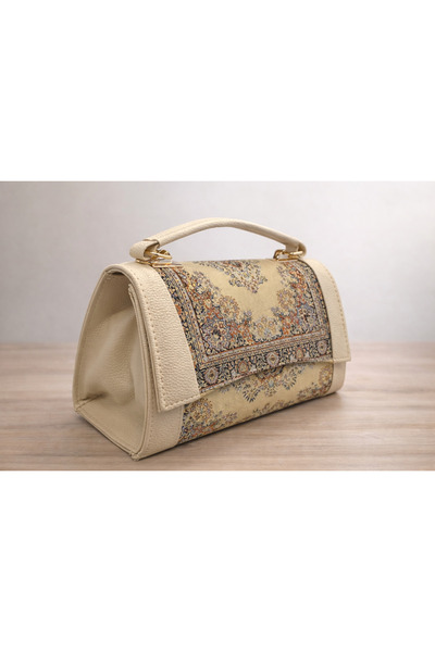 Elen Patterned Women's Hand & Shoulder Bag - Classic Elegant Design