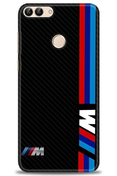 Rulet Aksesuar غطاء متوافق مع هاتف هواوي بي سمارت HD مطبوع + واقي شاشة سيرامي...