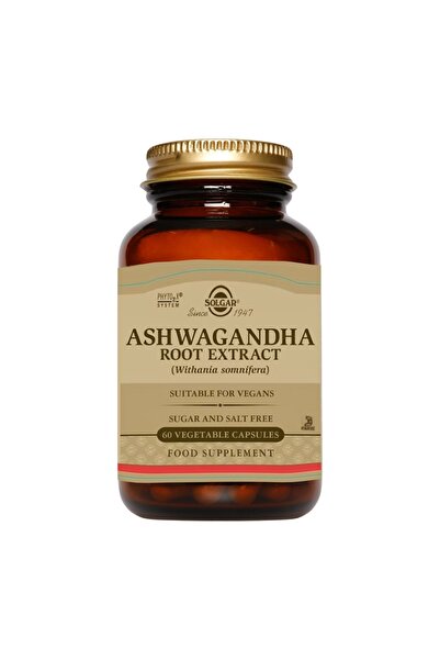 Solgar Ashwagan-dha Root Extract 60 Kapsül