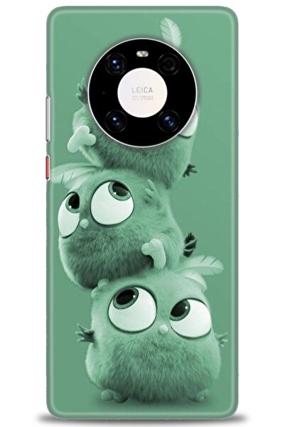 Rulet Aksesuar غطاء متوافق مع هاتف هواوي ميت 40 برو HD مطبوع - غطاء سيليكون م...