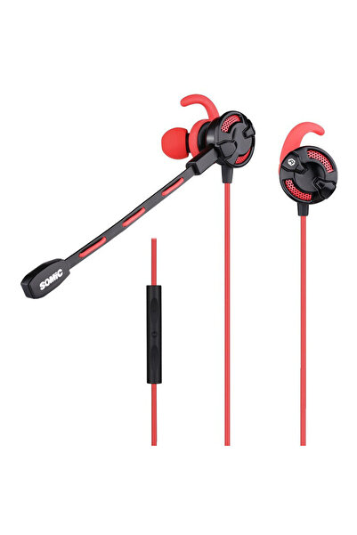 SOMIC G618 Red In-Ear Gaming Headset