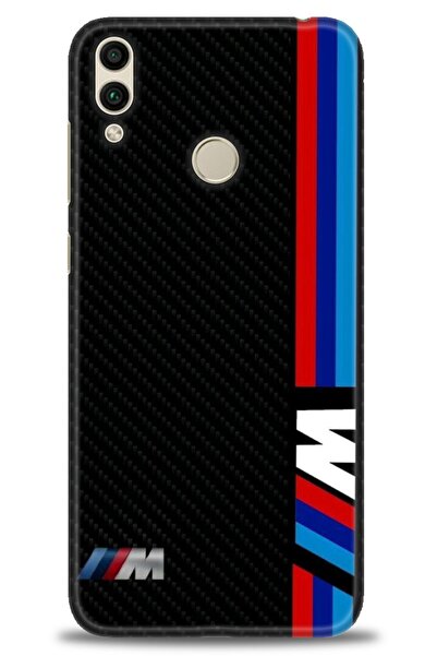 Rulet Aksesuar غطاء متوافق مع هاتف هواوي هونر 8C HD مطبوع - غطاء سيليكون مصمم...