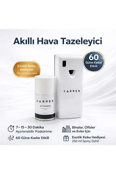 Carpex Profesyonel Koku Makinesi Koku Otomatı - Dispenseri – Ev & Ofis & Bina-Otomatik Sprey Makinesi