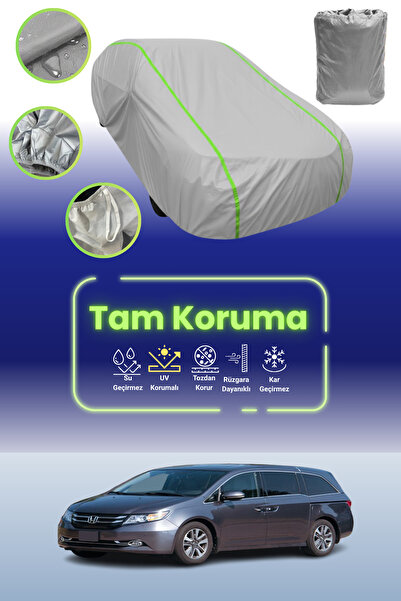 Dokaca Neo غطاء حماية للسيارة باللون الرمادي النيون قماش مجدّل هوندا أوديسي 2...