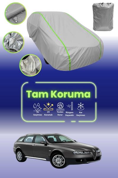 Dokaca Neo غطاء حماية للسيارة من القماش الرمادي اللامع قماش مجدّل ألفا روميو ...