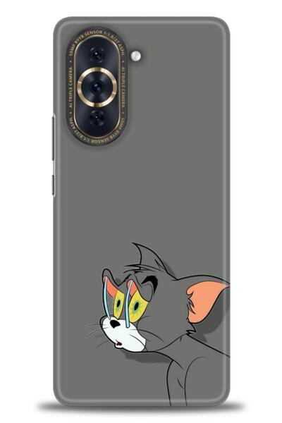 Rulet Aksesuar غطاء متوافق مع هاتف هواوي نوفا 10 HD مطبوع - غطاء سيليكون بتصم...