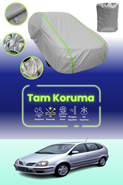 Dokaca Neo غطاء حماية للسيارة من القماش الرمادي اللامع قماش مجدّل نيسان ألمير...