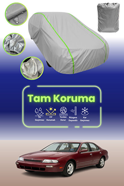 Dokaca Neo غطاء حماية للسيارة من القماش الرمادي النيون قماش مجدّل نيسان ألتيم...