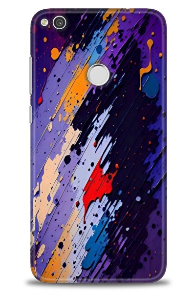 Rulet Aksesuar غطاء متوافق مع هاتف هواوي P9 لايت 2017 HD مطبوع - غطاء سيليكون...