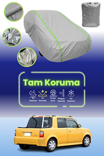 Dokaca Neo Gray Neon Corded Fabric Toyota Bb Open Deck Compatible Car Cover C...