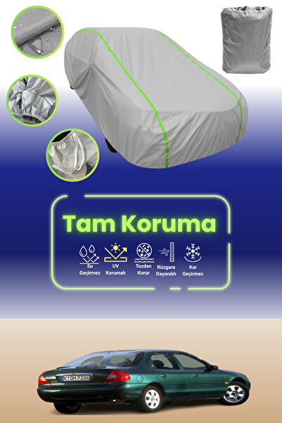 Dokaca Neo غطاء حماية للسيارة من القماش الرمادي اللامع قماش مجدّل فورد مونديو...