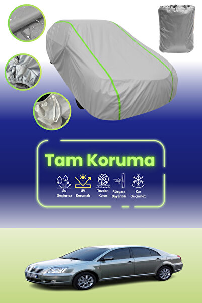 Dokaca Neo غطاء حماية للسيارة باللون الرمادي النيون قماش مجدّل تويوتا أفينسيس...