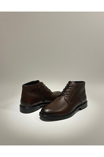 PARLAK FORBES Erkek deri bot kahverengi