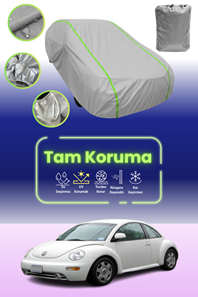 Dokaca Neo غطاء حماية من القماش للسيارة باللون الرمادي النيون قماش مجدّل فولك...