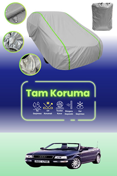 Dokaca Neo غطاء حماية للسيارة باللون الرمادي النيون قماش مجدّل أودي كابريوليه...