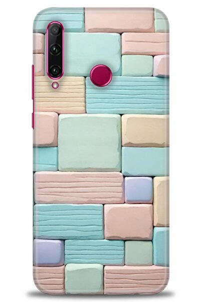 Rulet Aksesuar غطاء متوافق مع هاتف هواوي هونر 20 لايت HD مطبوع - غطاء سيليكون...